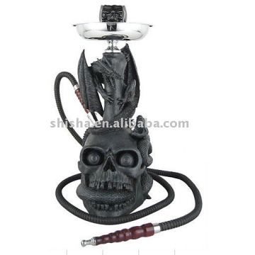 Cachimbo de água resina / crânio shisha / novo projeto narghile